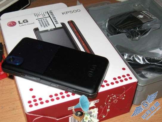 LG KP500黑色款开箱照【图】_