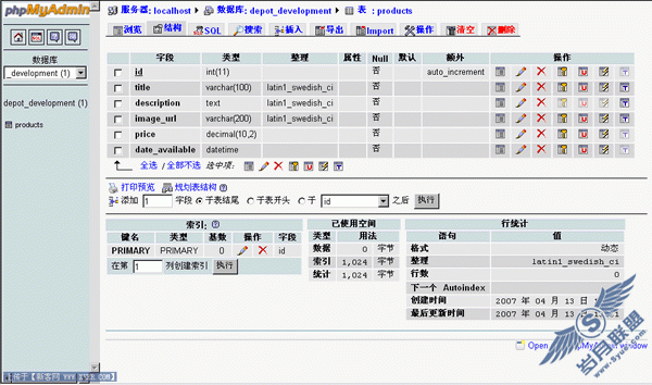 Ruby on rails开发从头来(windows)(四)-第一个添删查改例子