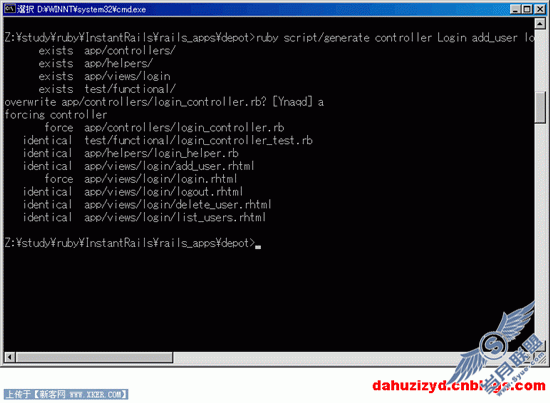 Ruby on rails开发从头来(windows)(十五)-添加用户