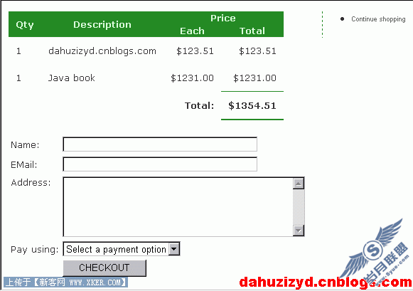 Ruby on rails开发从头来(windows)(十三)-订单(Order)