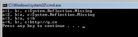 C#4.0初探: Optional and named parameters