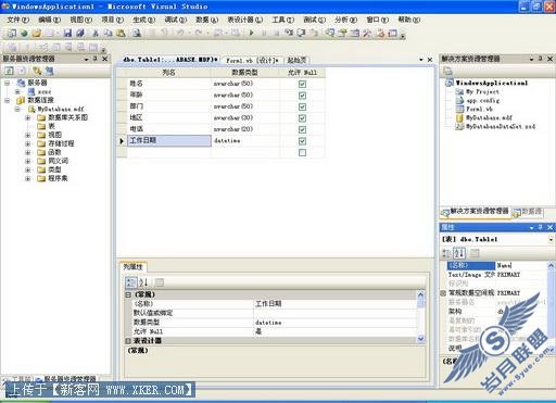 用VB.net2008编写数据查询窗体