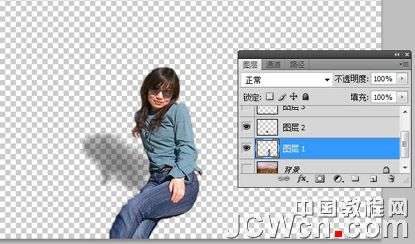 Photoshop合成美女唯美风景图