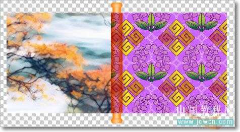 Photoshop绘制卷轴动画教程