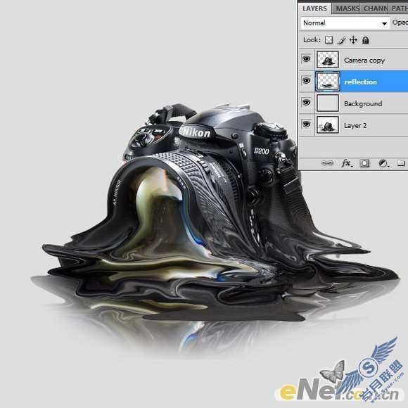 Photoshop滤镜液化的<a href=http://www.syue.com/Digital/ target=_blank class=infotextkey>数码</a>相机效果