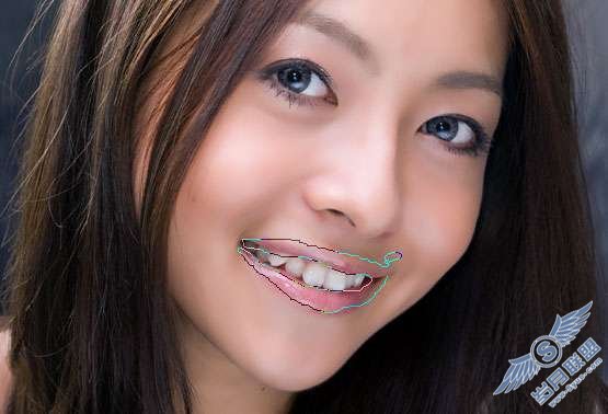 Photoshop美容:用选区美化人物脸部皮肤