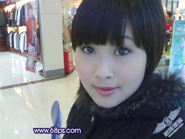 Photoshop给偏色的室内人物照片润色