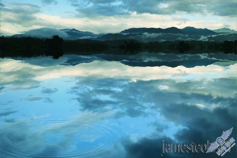 PhotoShop合成宁静的梦幻风景效果