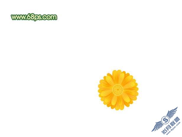 Photoshop打造艳丽的装饰藤蔓花