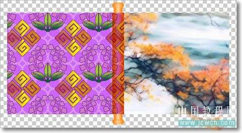 Photoshop绘制卷轴动画教程