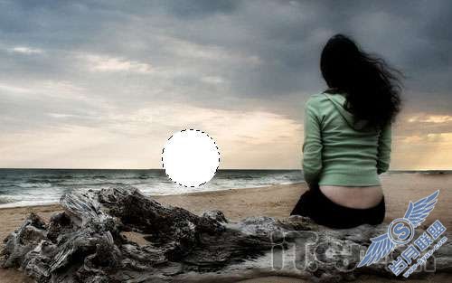 Photoshop合成五彩的缤纷的日出效果