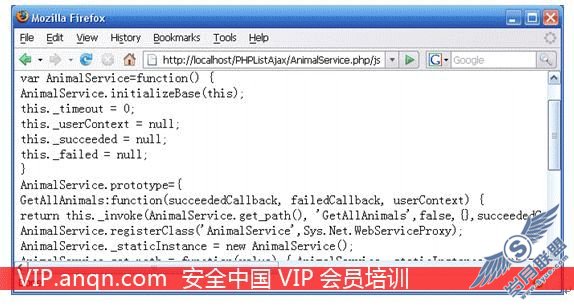 用PHP for Microsoft AJAX Library增强PHP编程