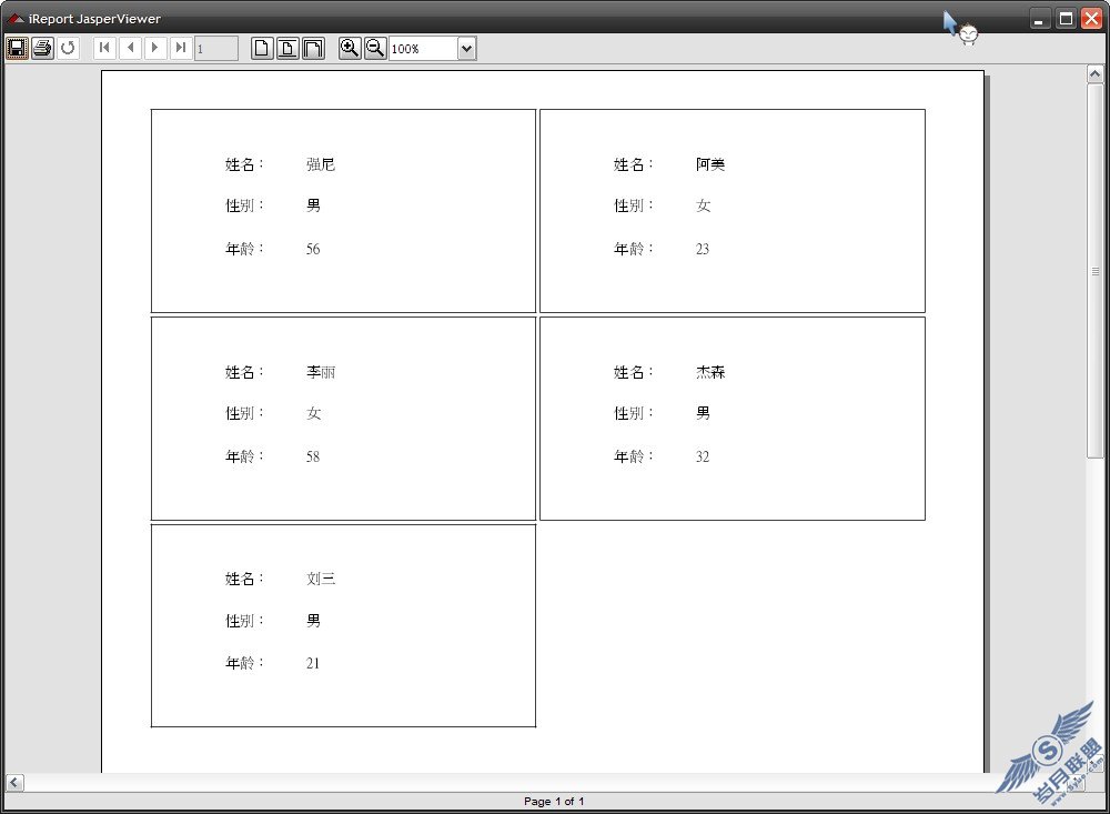 JasperReport那些事儿(四)——制作标签式报表