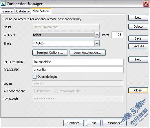使用基于 Informix Dynamic Server 的 Server Studio JE