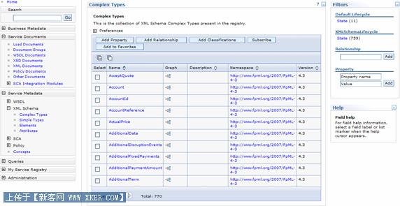 使用 WebSphere Service Registry and Repository 作为 DB2 pure