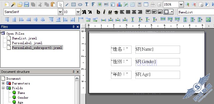 JasperReport那些事儿(四)——制作标签式报表