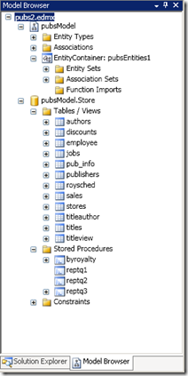 SQL Server 2008 Entity Data Model 和 Linq to Entities
