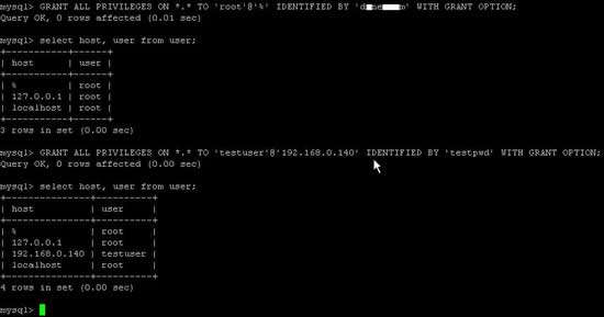 MySQL���ݿ������֧��Զ�����ӵ����÷���