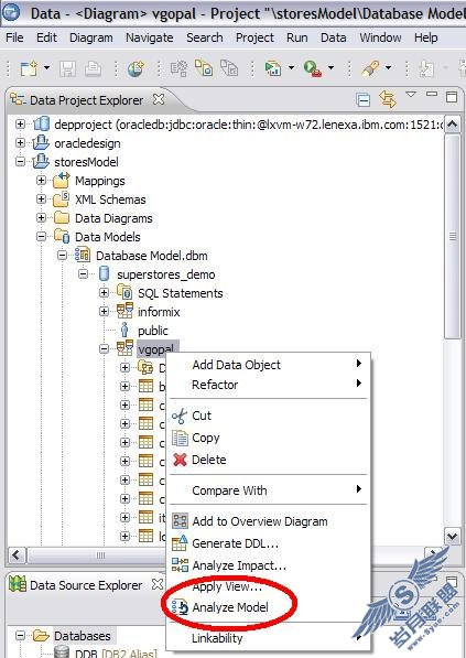 使用 Rational Data Architect 和 Informix Dynamic Server 进行数据建模