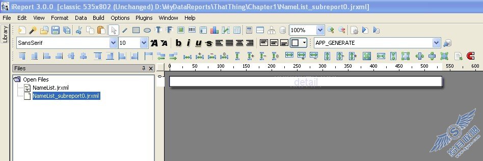 JasperReport那些事儿(一)——iReport制作表格