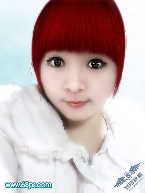 Photoshop把模糊<a href=http://www.syue.com/Digital/Mobile/ target=_blank class=infotextkey>手机</a>照片制成清晰的手绘效果