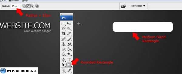 Photoshop制作另类的3D网页布局