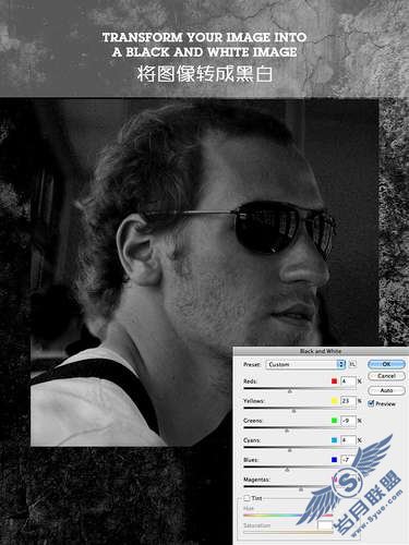 Photoshop制作炫酷人物海报