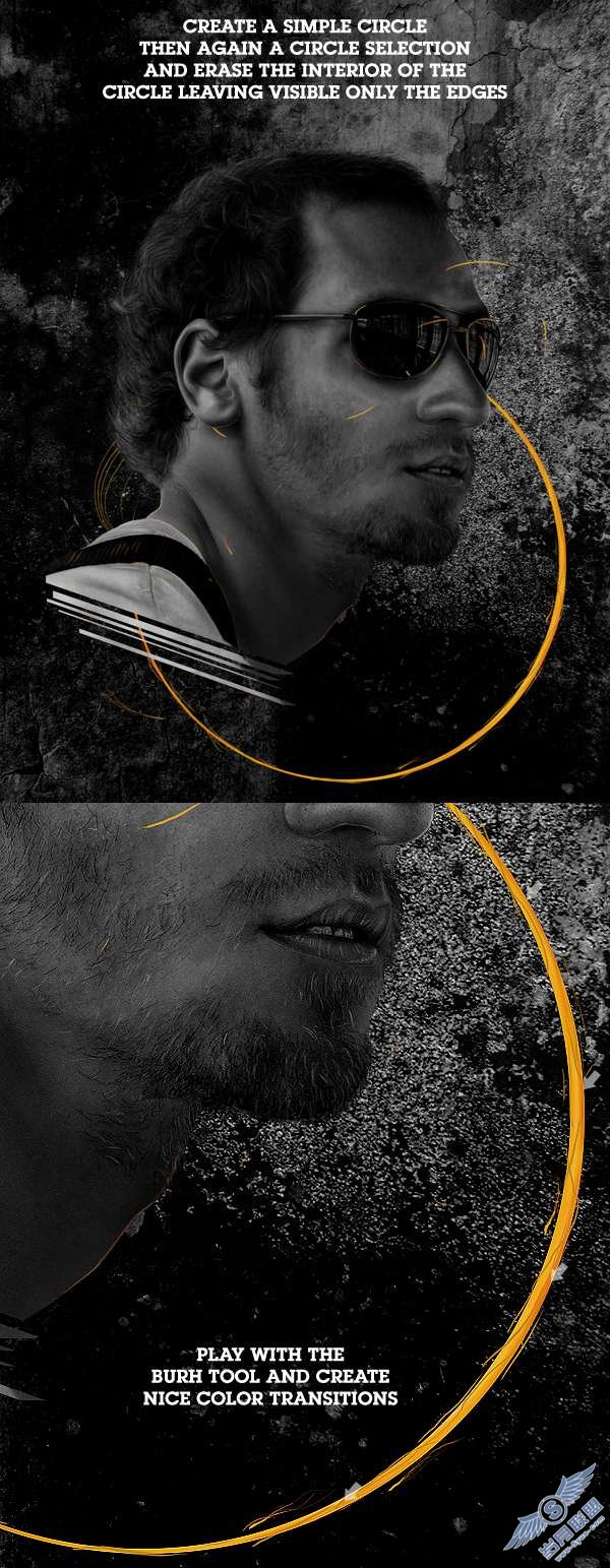 Photoshop制作炫酷人物海报