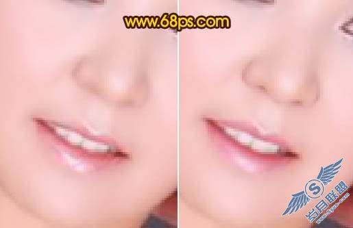 Photoshop制作中年妇女古典手绘效果