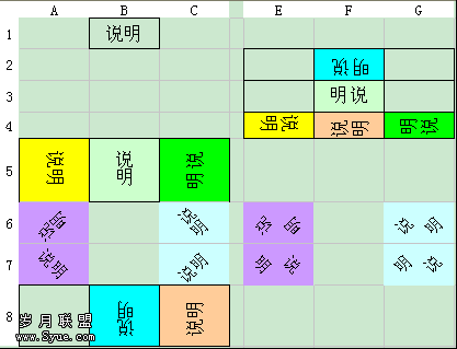 WPS巧用单元格格式对齐功能实现文字横倒竖斜