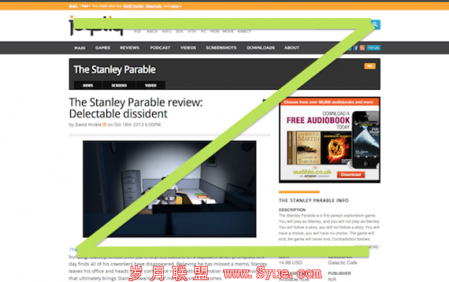 Many sites opt to feature an ad at the top of a sidebar, in the second