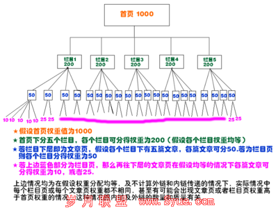 网站内部结构