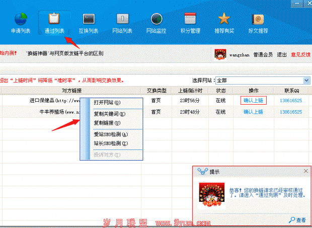 友链SEO工具:换链神器测试体验
