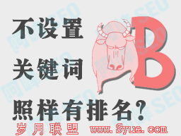 不设置关键词